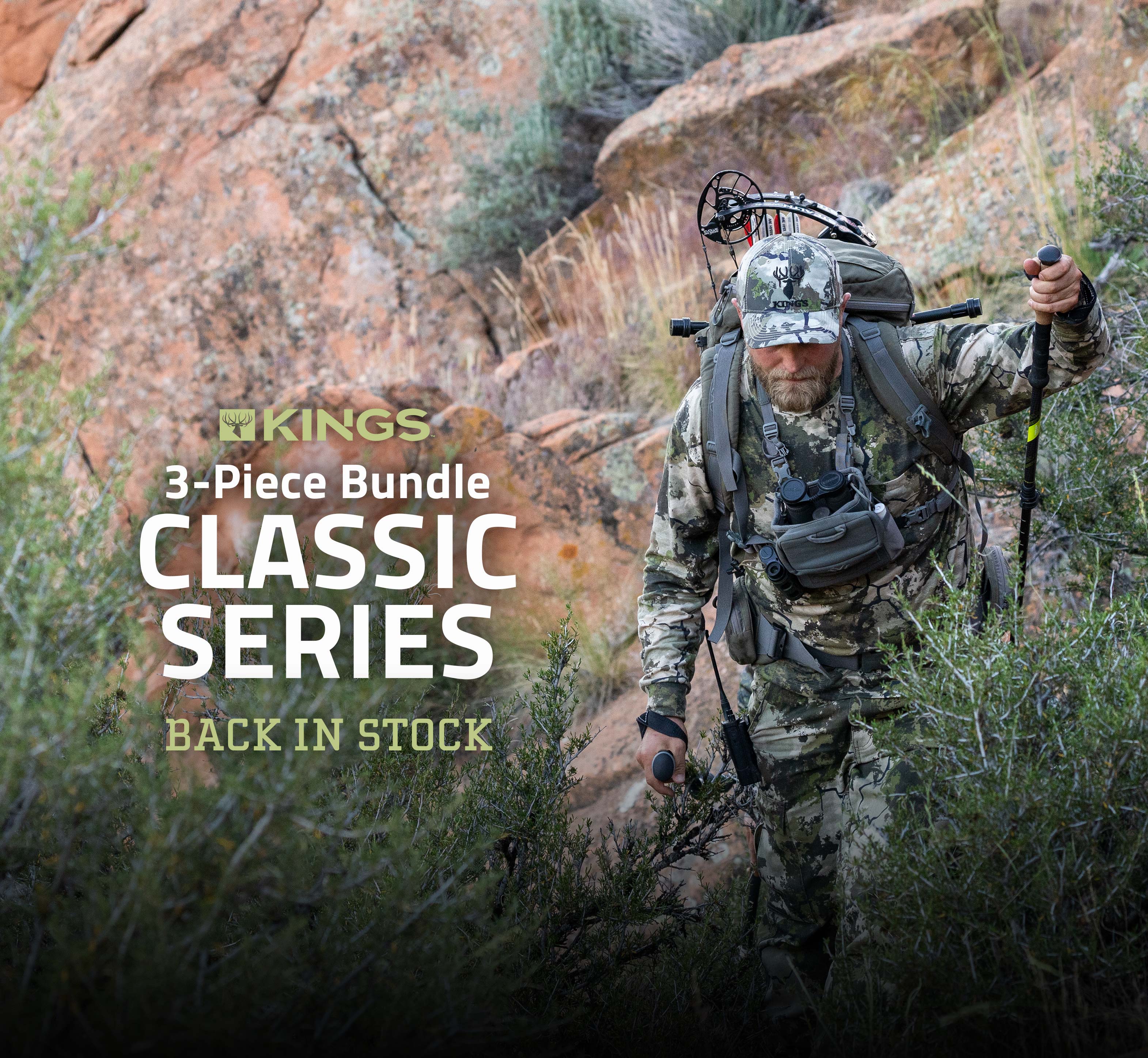 Kings Camo: Best-Selling Classic 3-Piece Bundle - Back In Stock