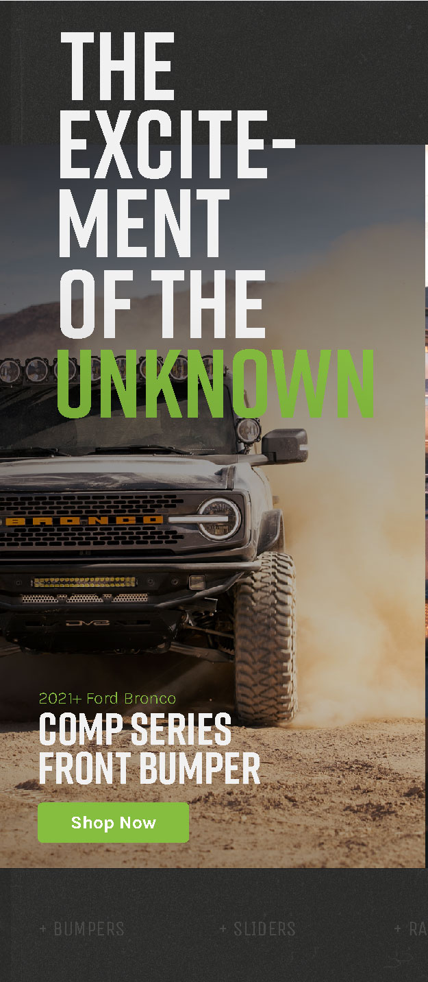 2021-2023 FORD BRONCO | COMPETITION SERIES FRONT BUMPER