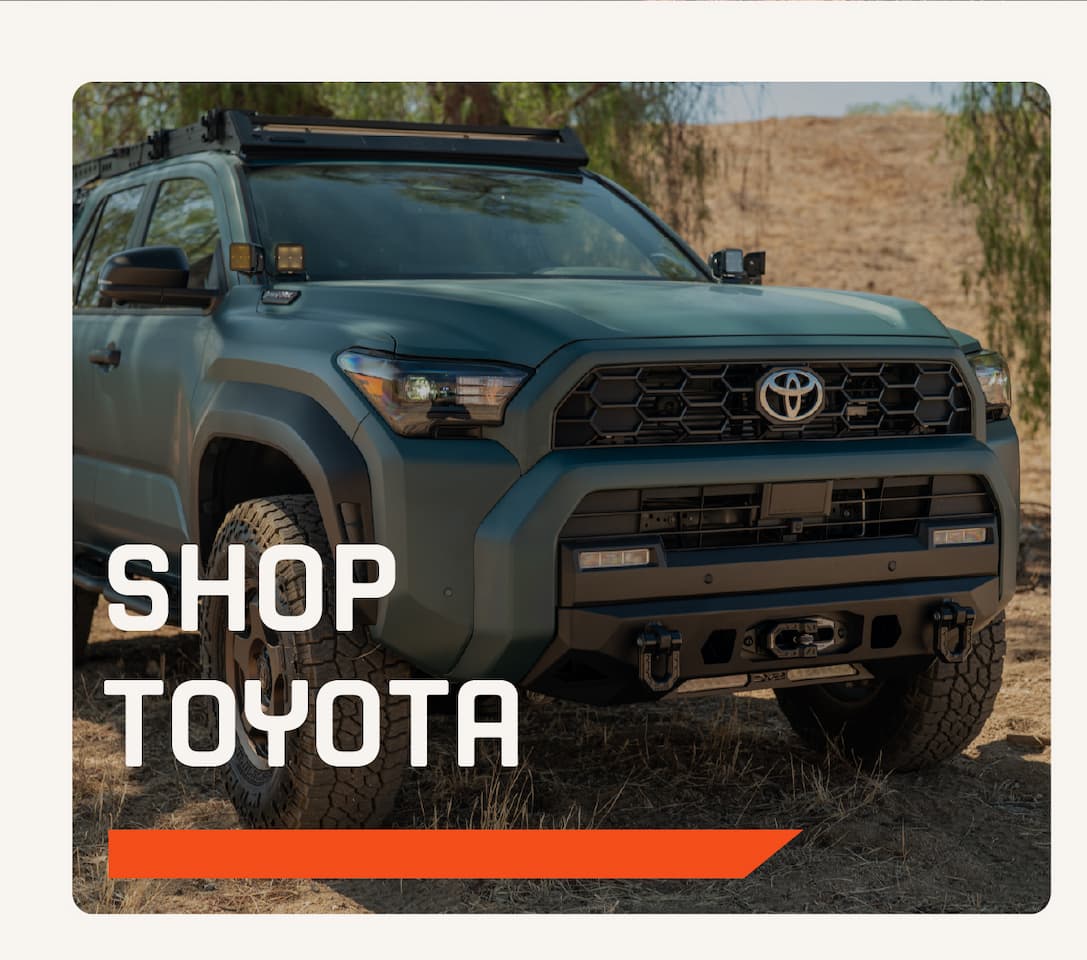 Front of Toyota
