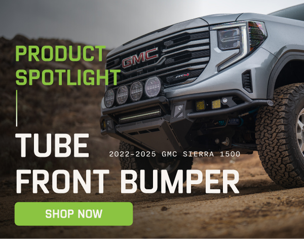 Meet the Tube Series Front Bumper for 2022+ GMC Sierra 1500