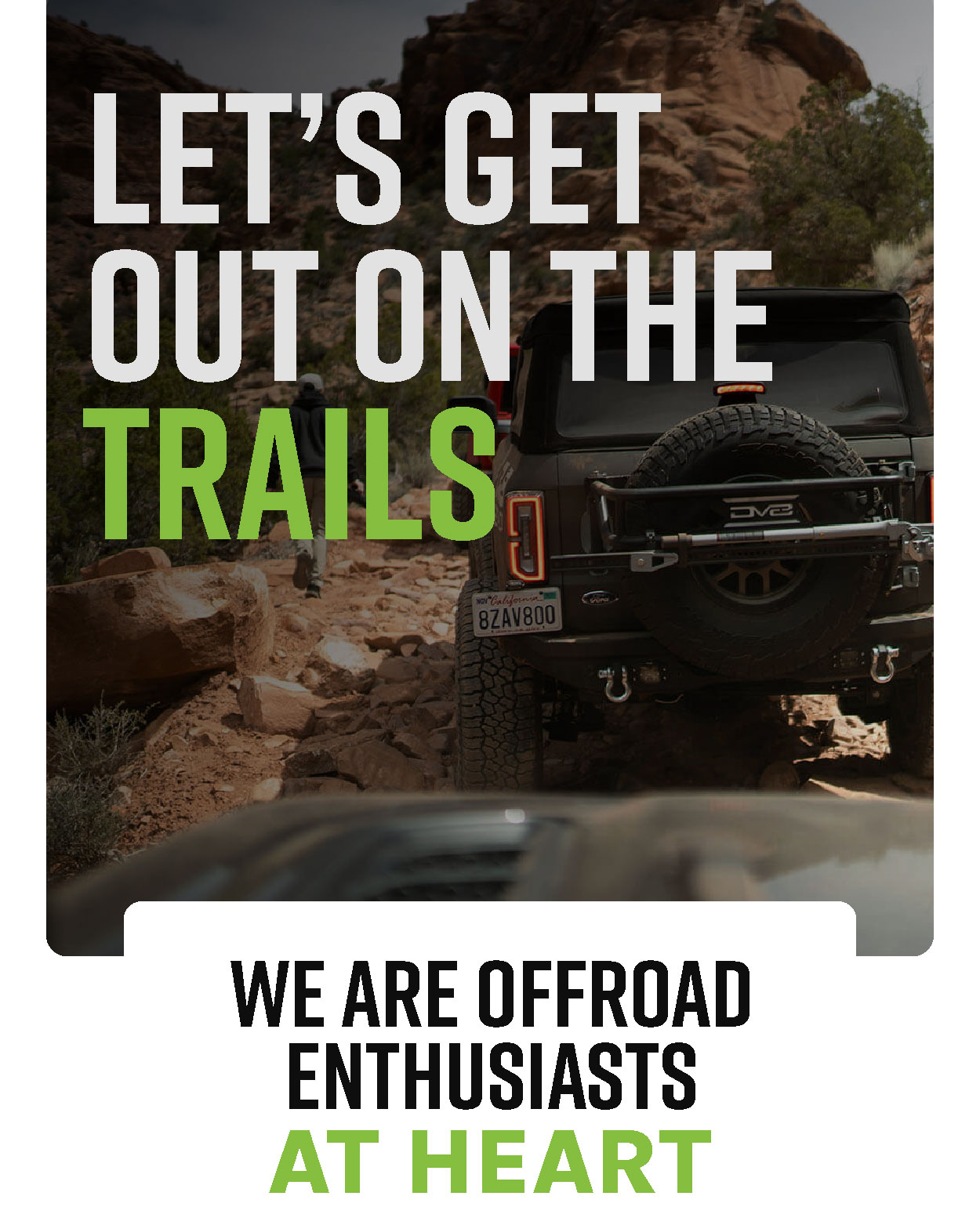 Let's get out on the trails