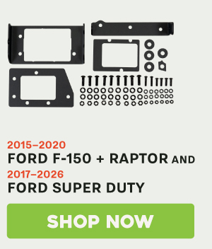 NEW 2015-2020 Ford F-150 & Raptor, 2017-2026 Super Duty ACC Relocation Bracket