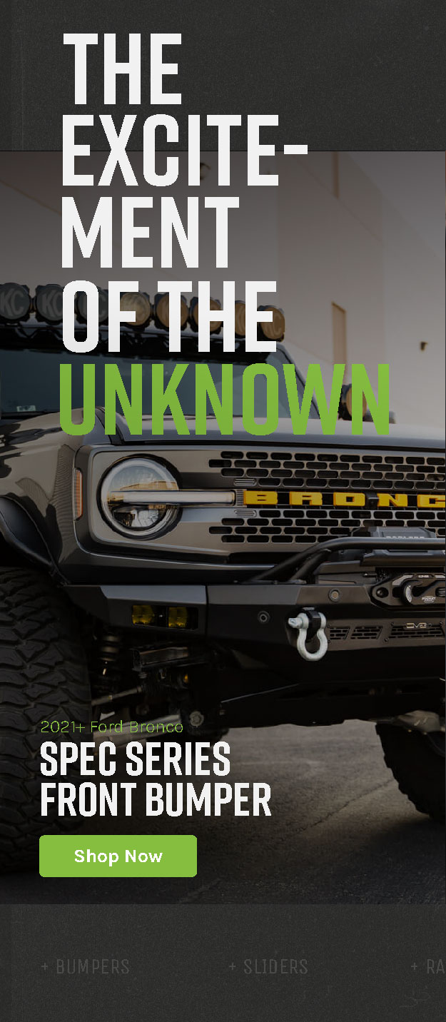 2021-2023 FORD BRONCO | SPEC SERIES FRONT BUMPER