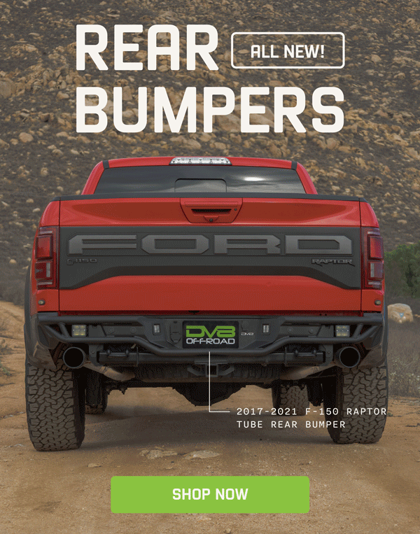 New Releases: Rear Bumpers