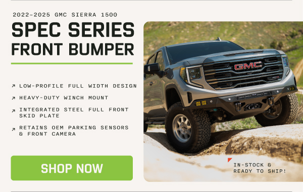 Shop Spec Series Front Bumper