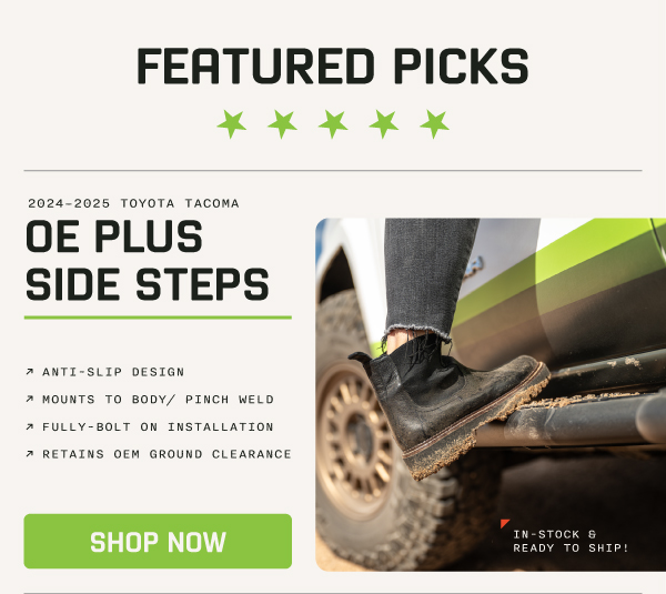 Shop OE Plus Side Steps