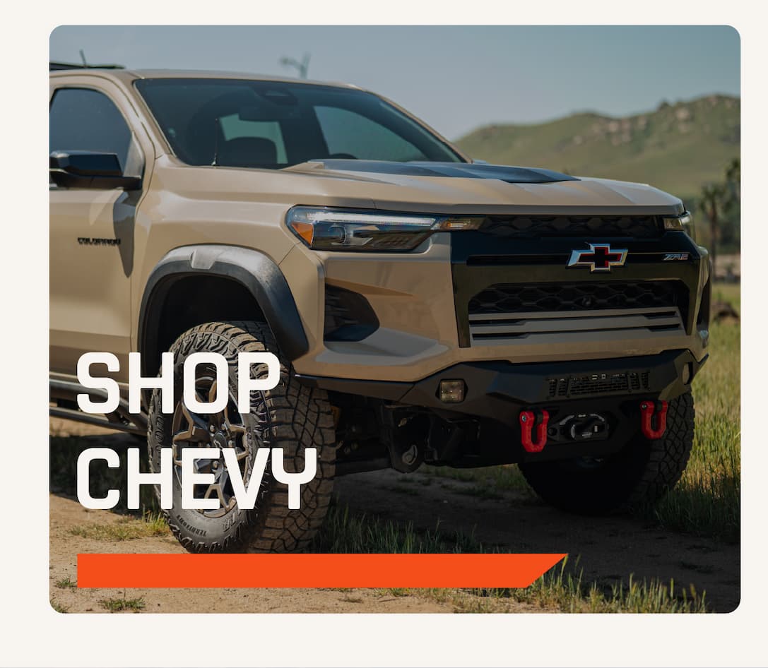 Front of Chevy Truck