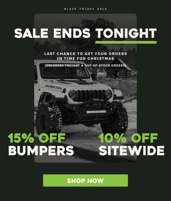 DV8 Sale Ends Tonight