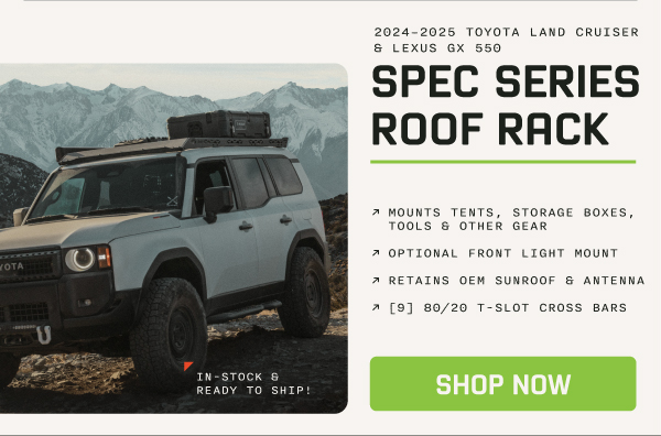 Shop Spec Series Roof Rack