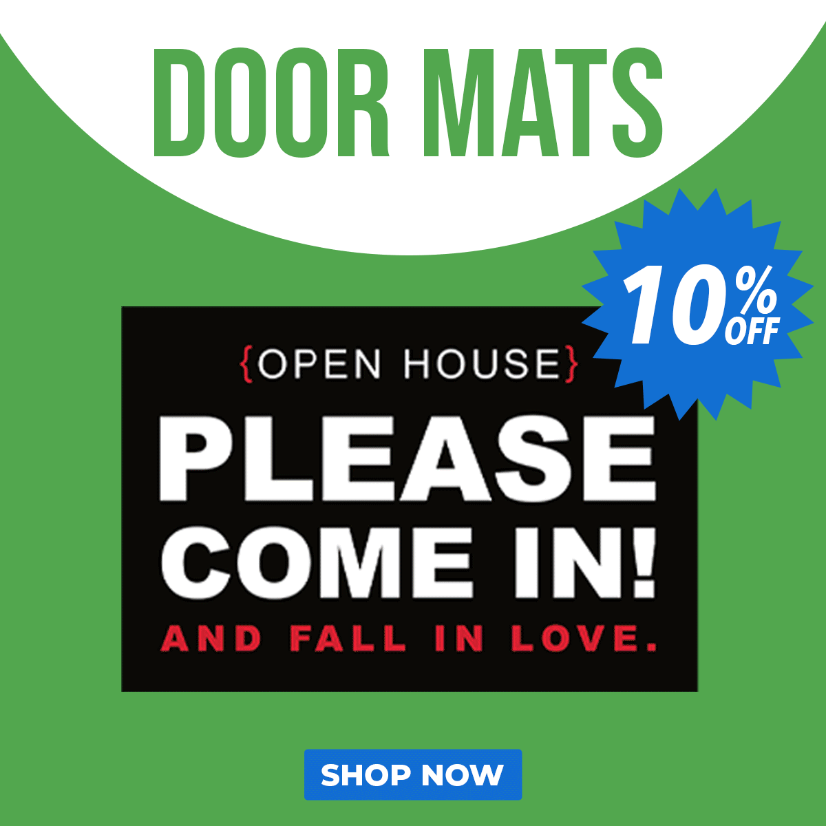 Custom Door Mats + Novelty Riders To Make You Stand Out! Oakley Sign