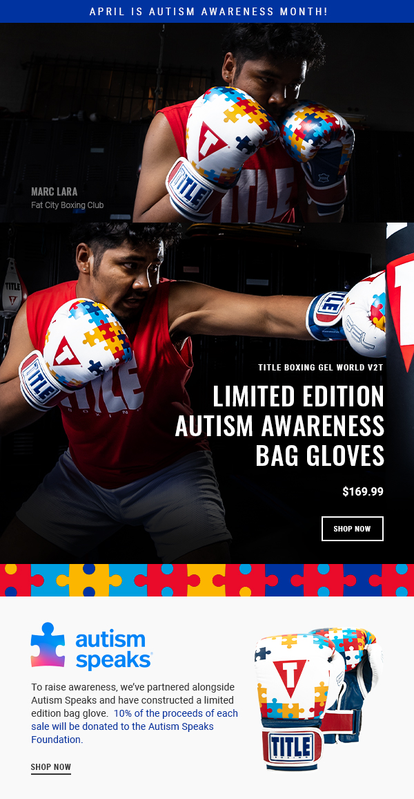 Autism Awareness Month Begins Tomorrow! Title Boxing
