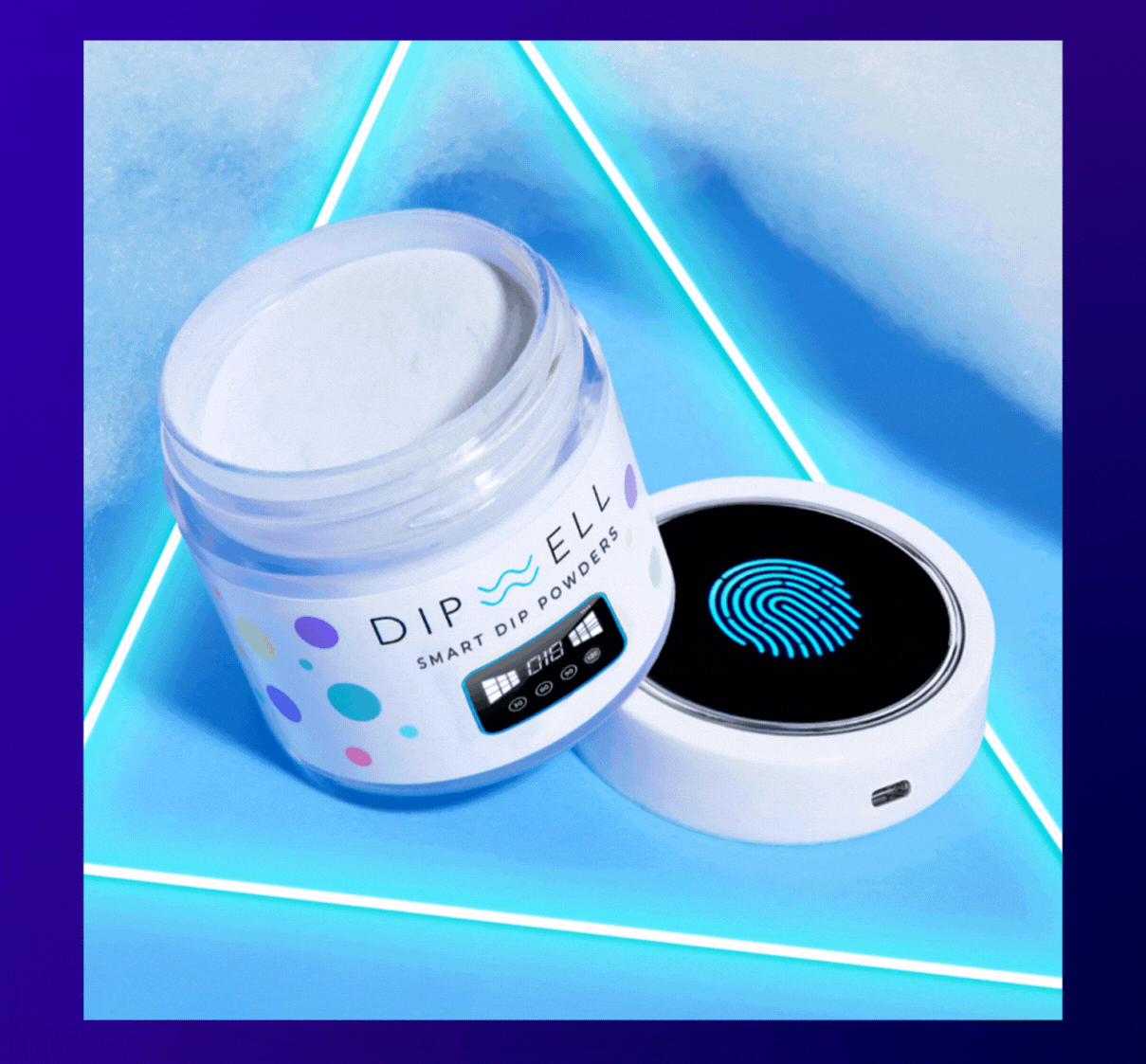 The AI future of nails is here🤖 Dip Well