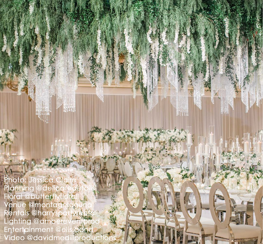 Butterfly Floral Installation