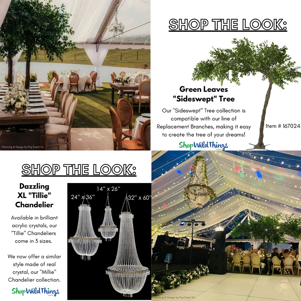 Trees and Tillie Chandeliers