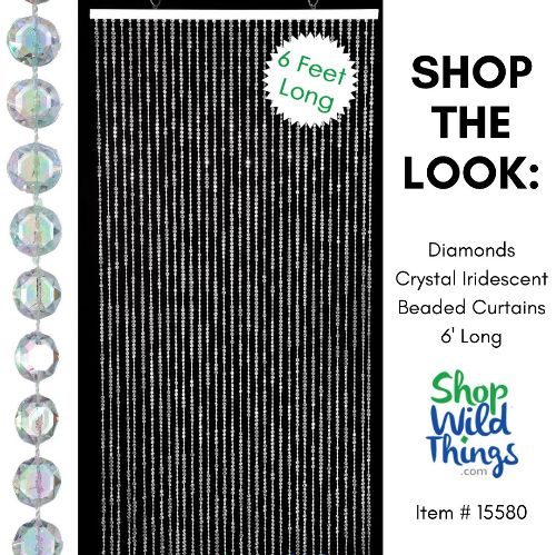 Diamond Beaded Curtains