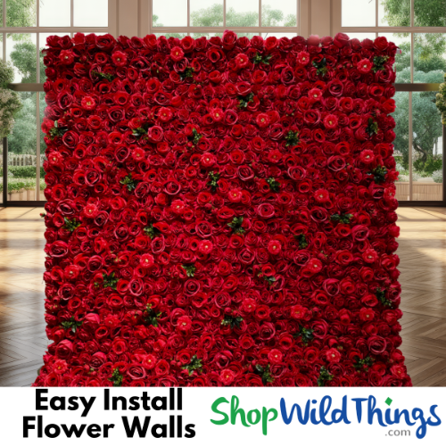 📸 Roll Up Flower Walls Shop Wild Things