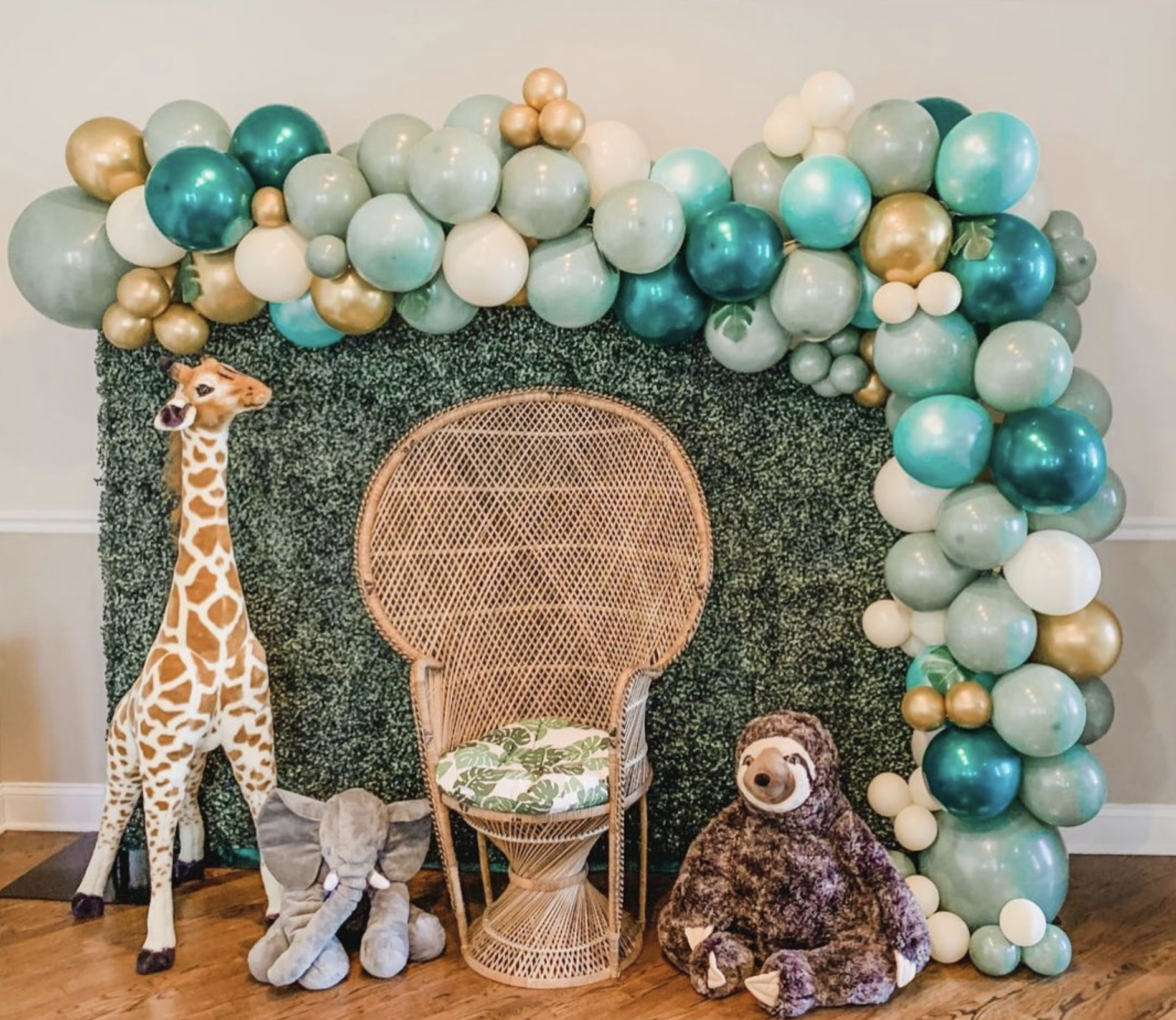 Greenery Wall Backdrop