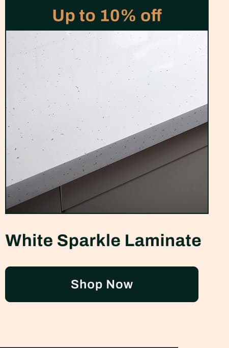 White Sparkle Laminate