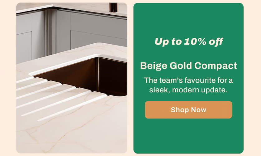 Beige Gold Compact - Up to 10% off. The team's favourite for a sleek, modern update.