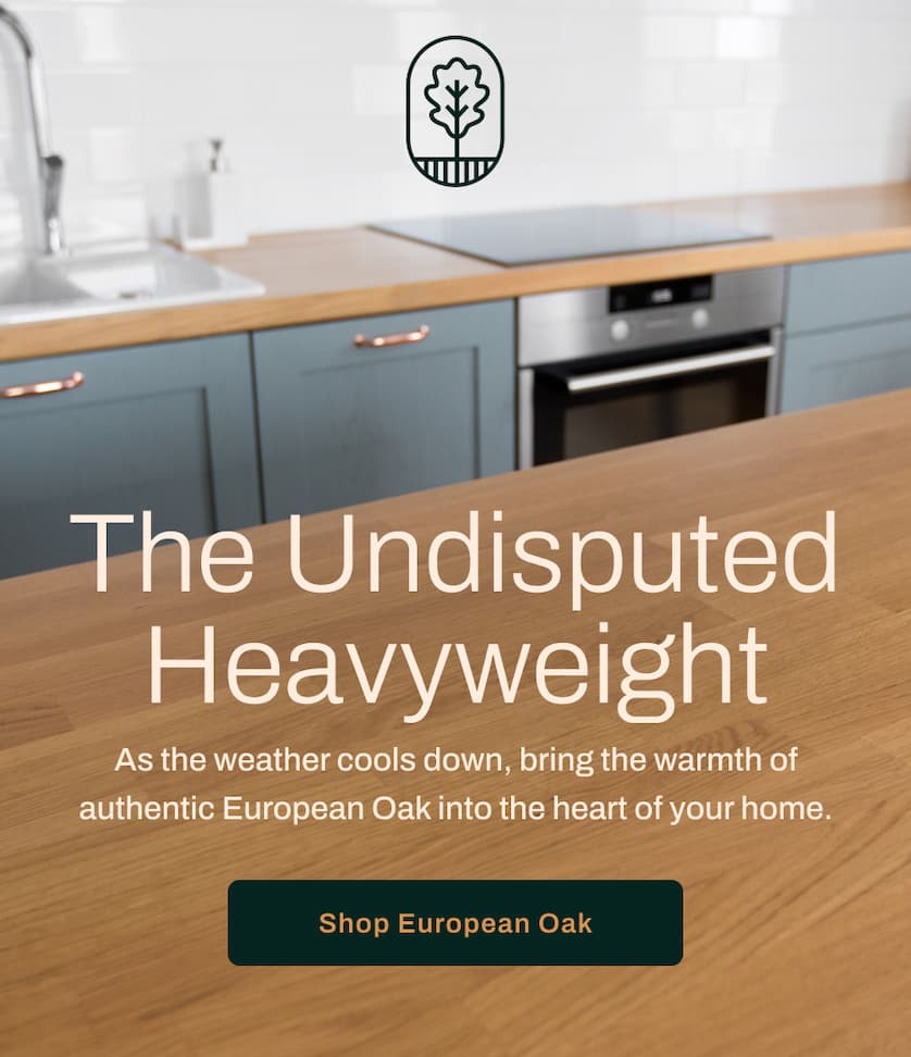 The Undisputed Heavyweight. As the weather cools down, bring the warmth of authentic European Oak into the heart of your home.