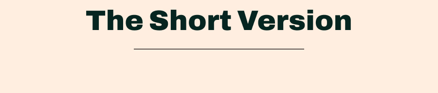 The Short Version