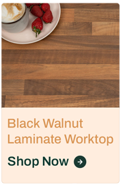 Black Walnut Laminate Worktop