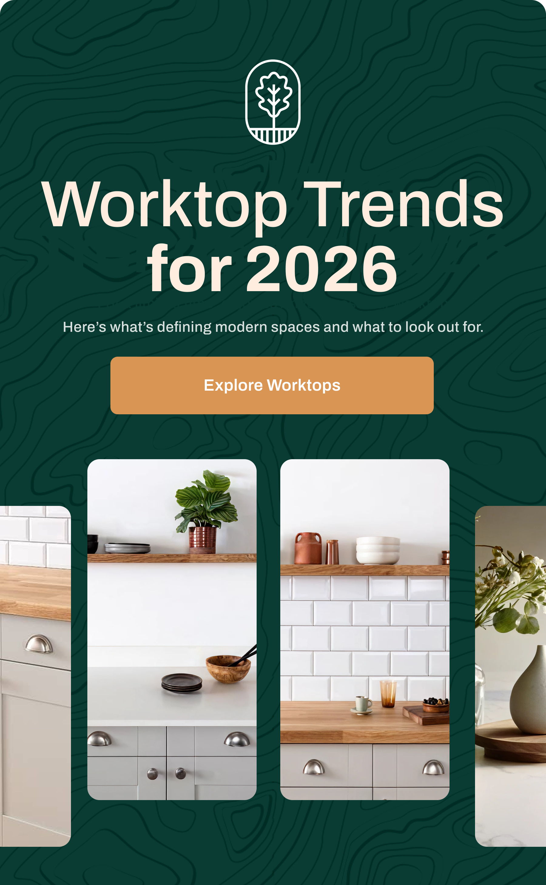 Worktop Trends for 2026 Here's what's defining modern spaces and what to look out for.