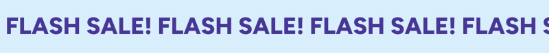 flash sale