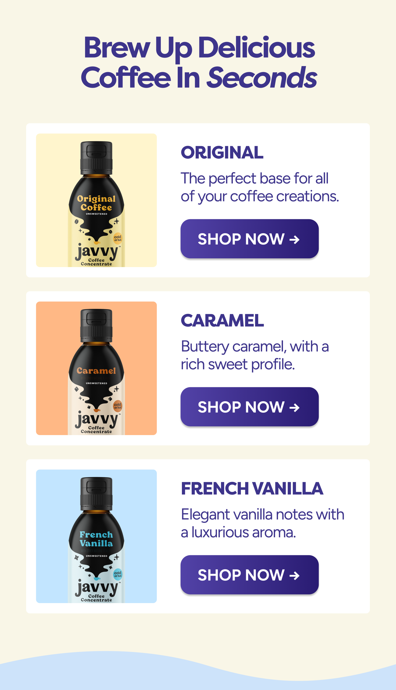 Brew up delicious coffee in seconds - original 