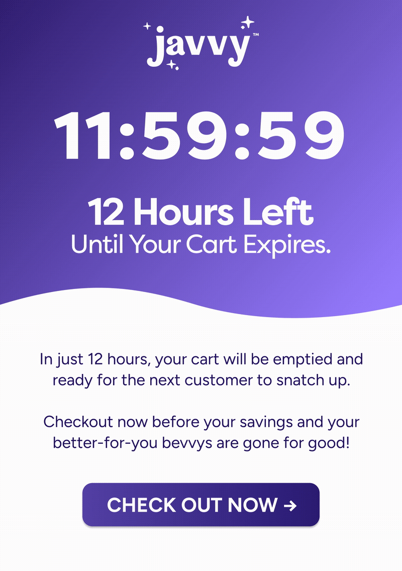 We saved your cart!