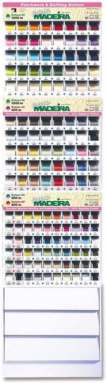 Madeira Cotona Patchwork and Quilting Station full display