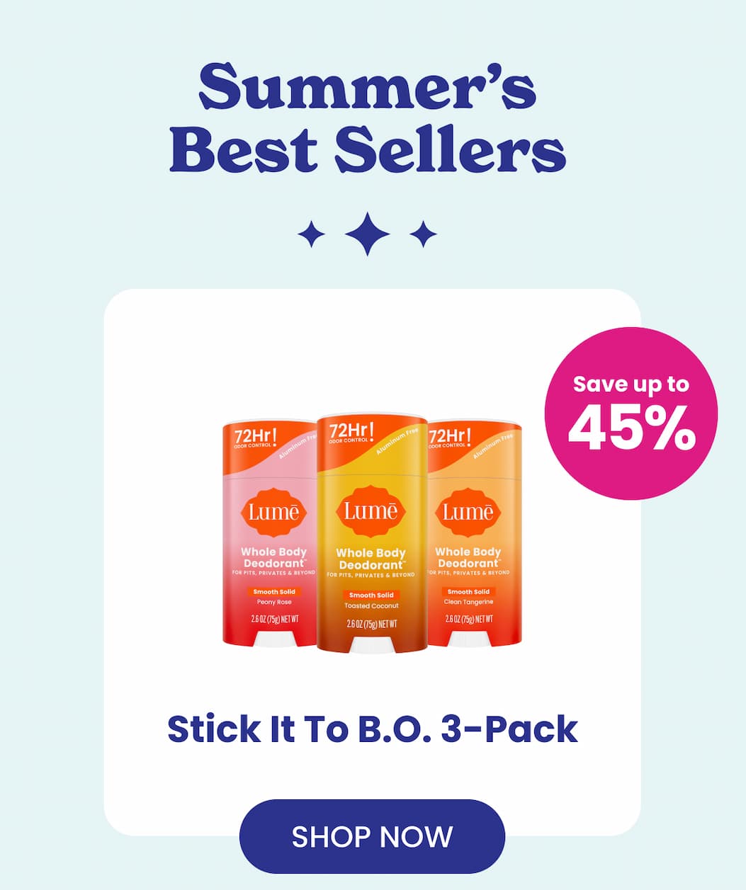 Stick It To B.O. 3-Pack (Save up to 45%) | Shop Now