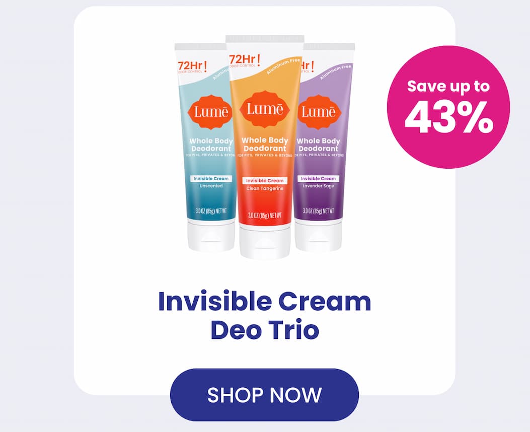 Invisible Cream Deo Trio (Save up to 43%) | Shop Now