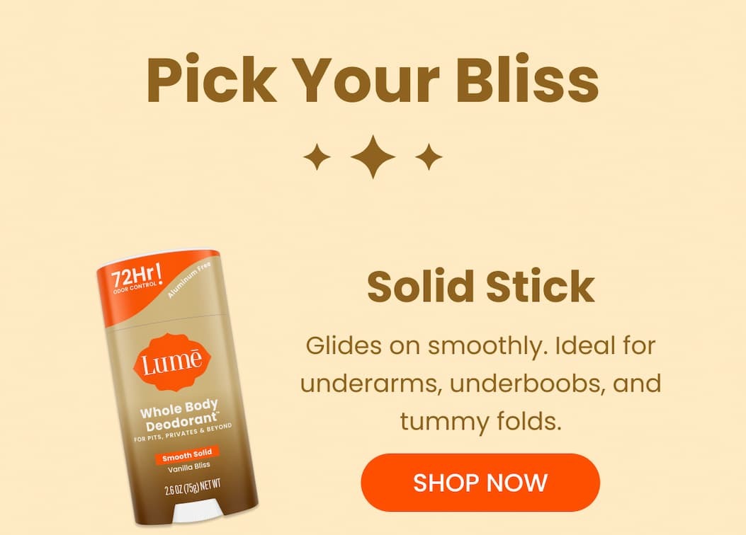 Vanilla Bliss Solid Stick