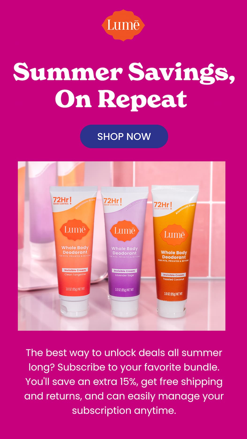 Summer Savings, On Repeat | Shop Now