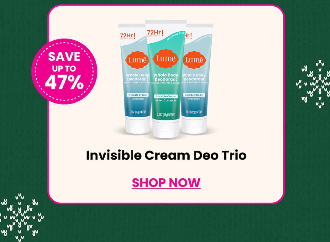 Invisible Cream Deo Trio | SAVE UP TO 47%
