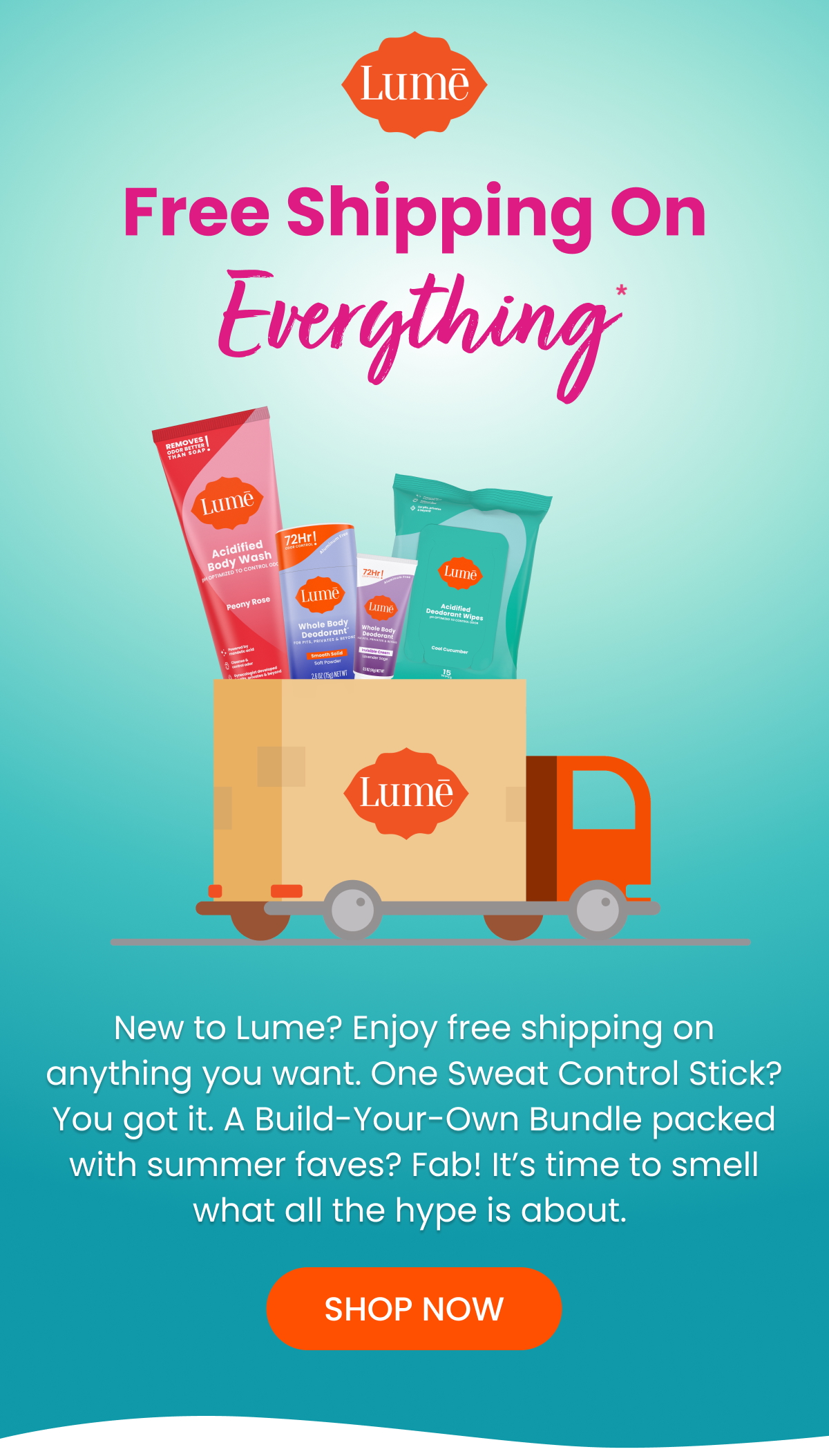 Free Shipping on Everything