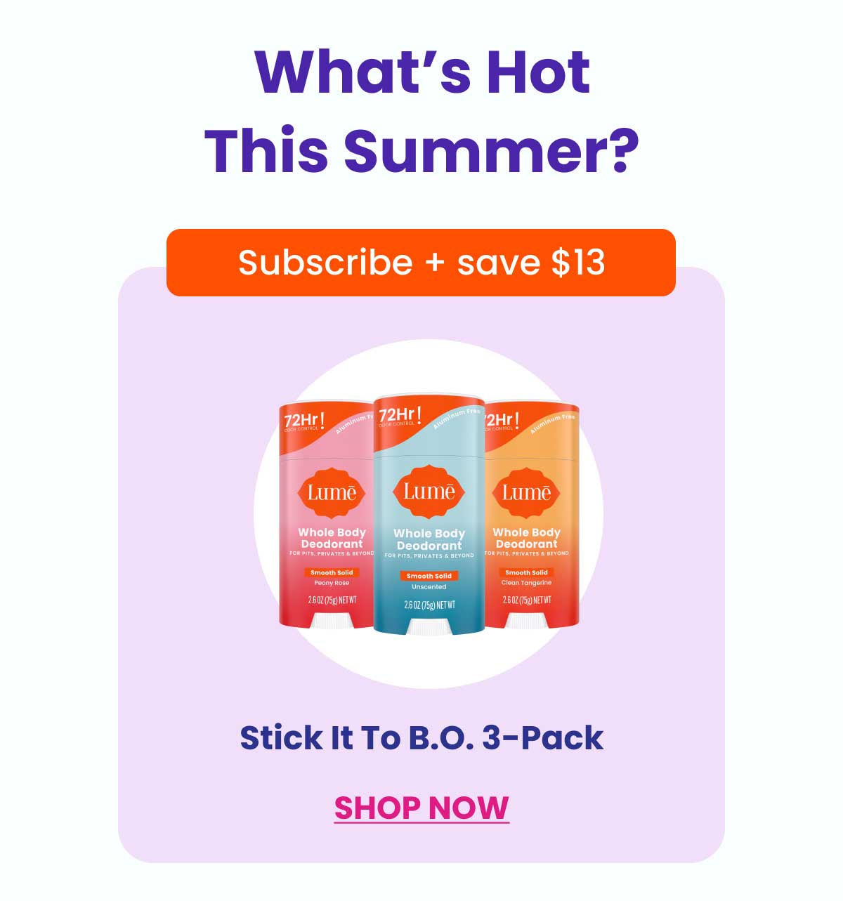 Stick It To B.O. 3-Pack