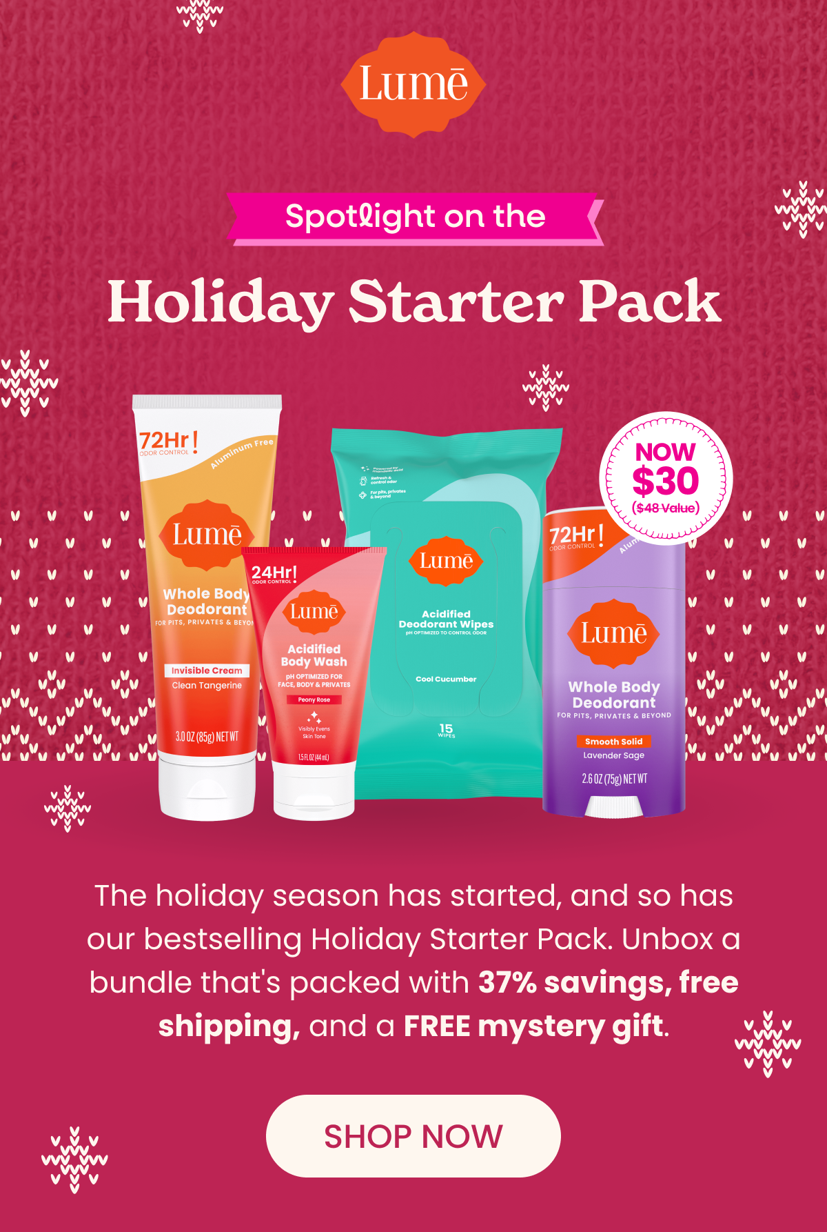 Spotlight on the Holiday Starter Pack