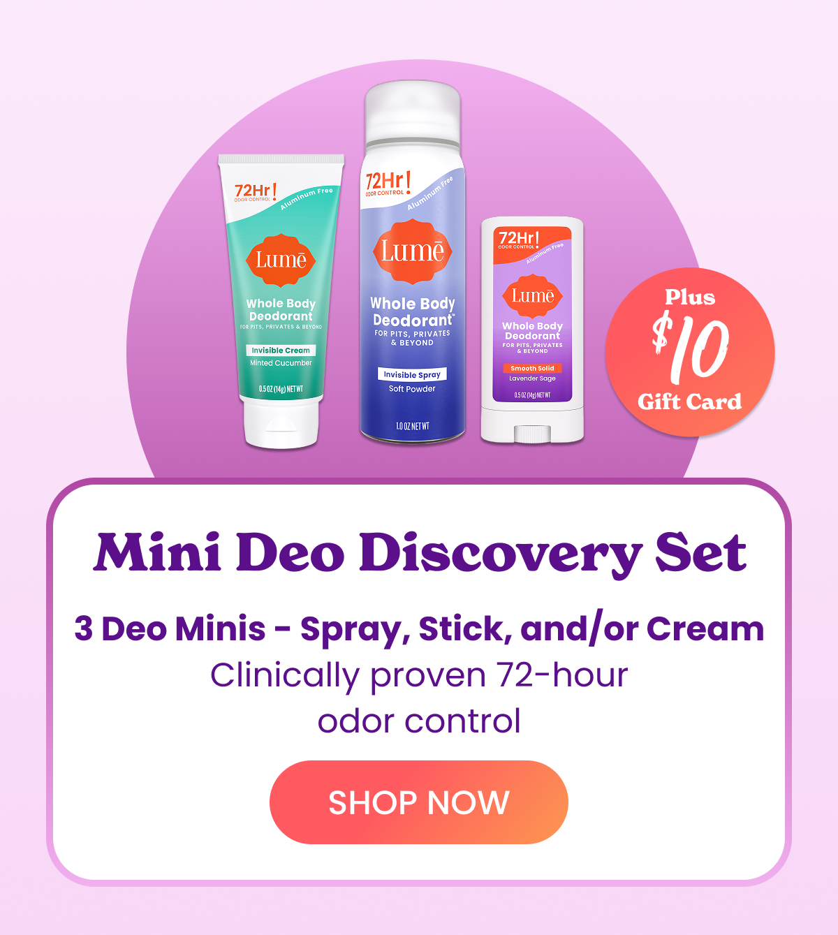 Mini Deo Discovery Set