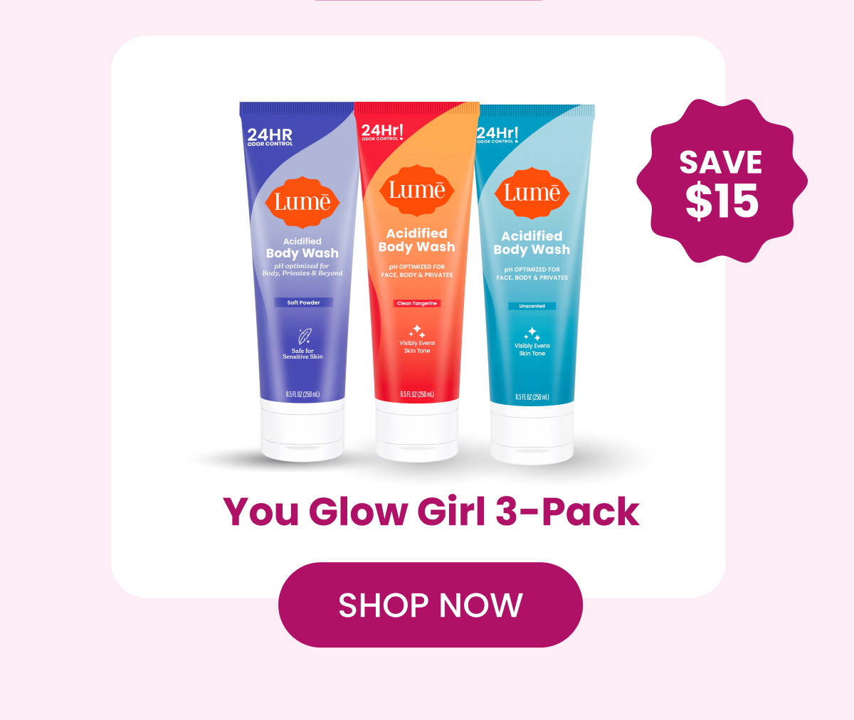 You Glow Girl 3-Pack (Save $15) | Shop Now