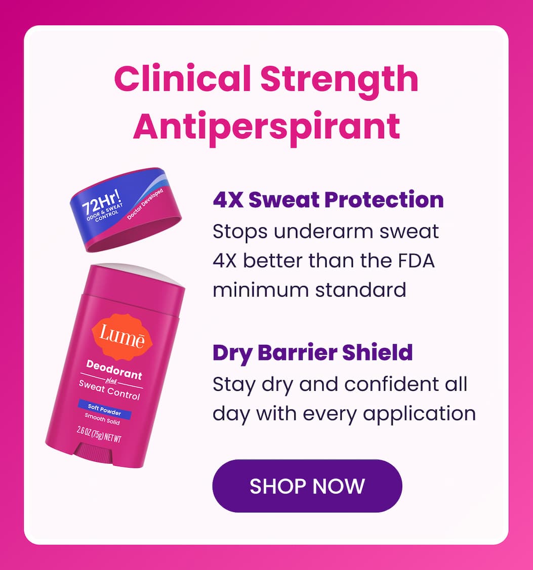 Clinical Strength Antiperspirant | Shop 3 for $30