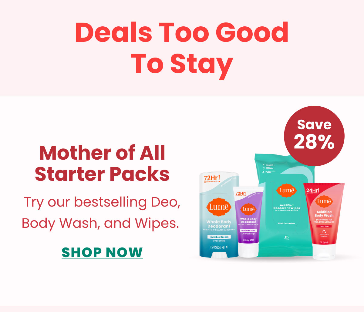 Deals Too Good To Stay