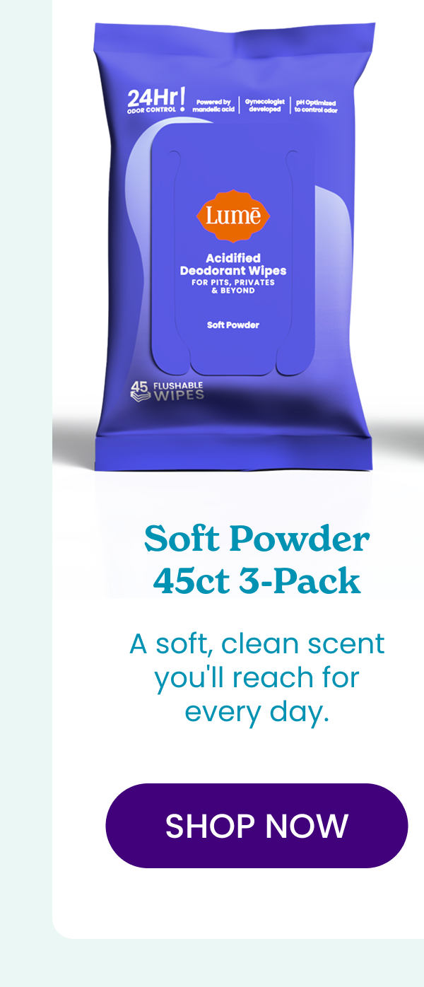 Soft Powder 45ct 3-Pack | Shop Now