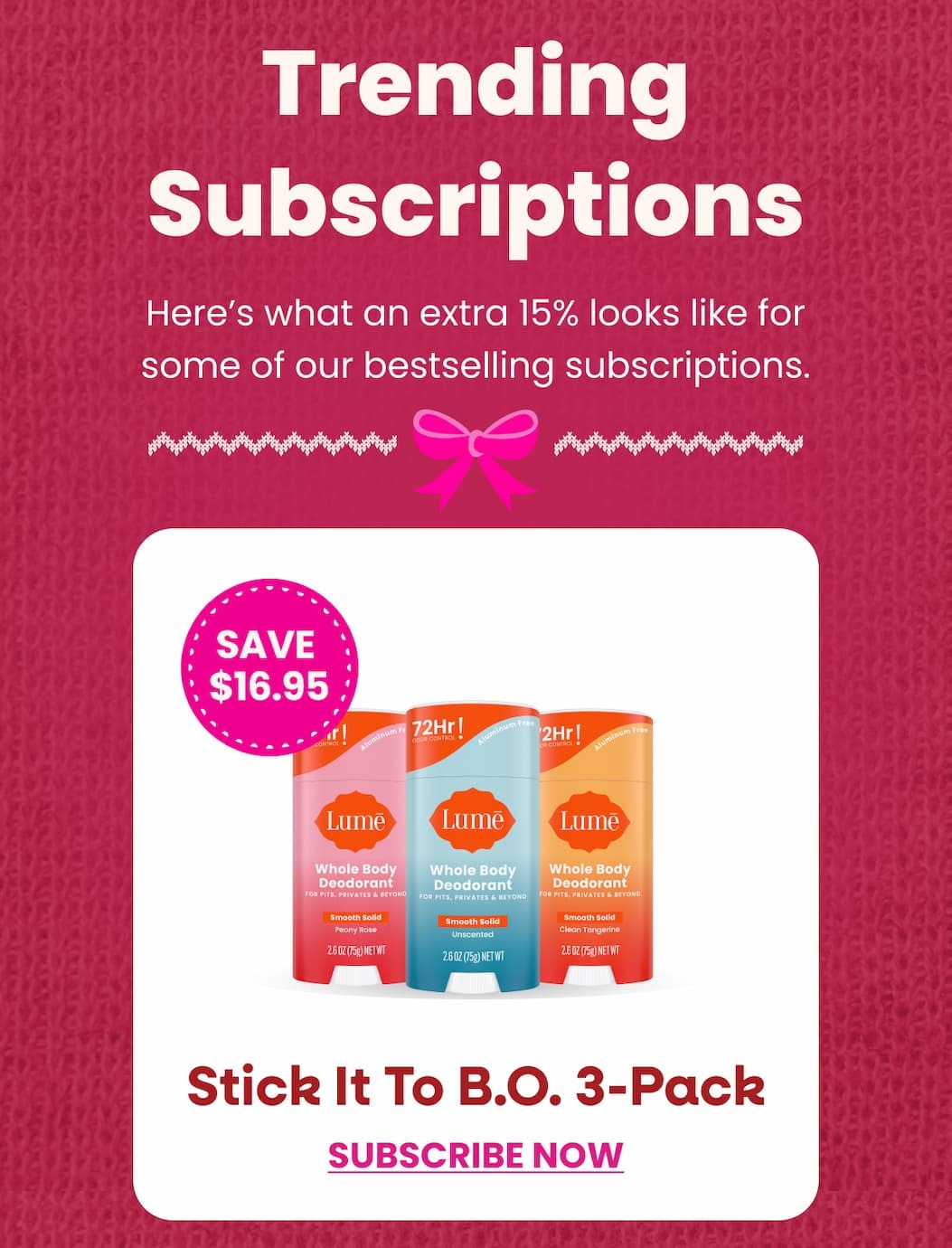 Stick It To B.O. 3-Pack