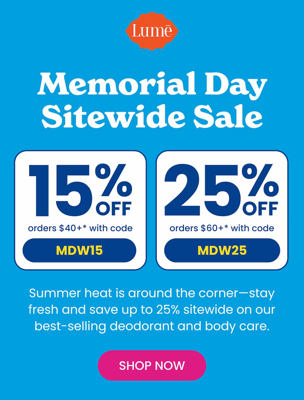 Memorial Day Sitewide Sale | Shop Now