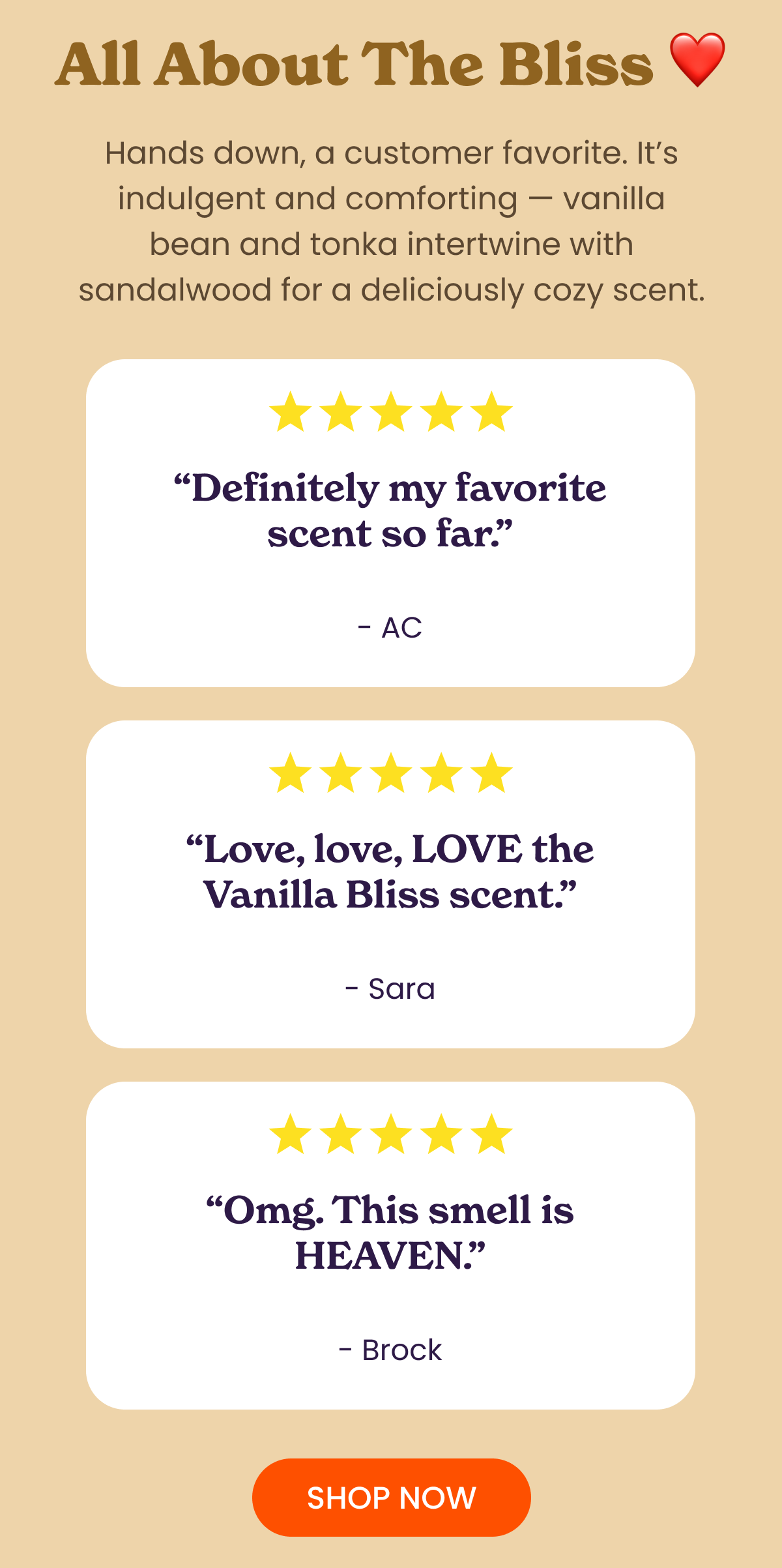 All About The Bliss | Shop Now