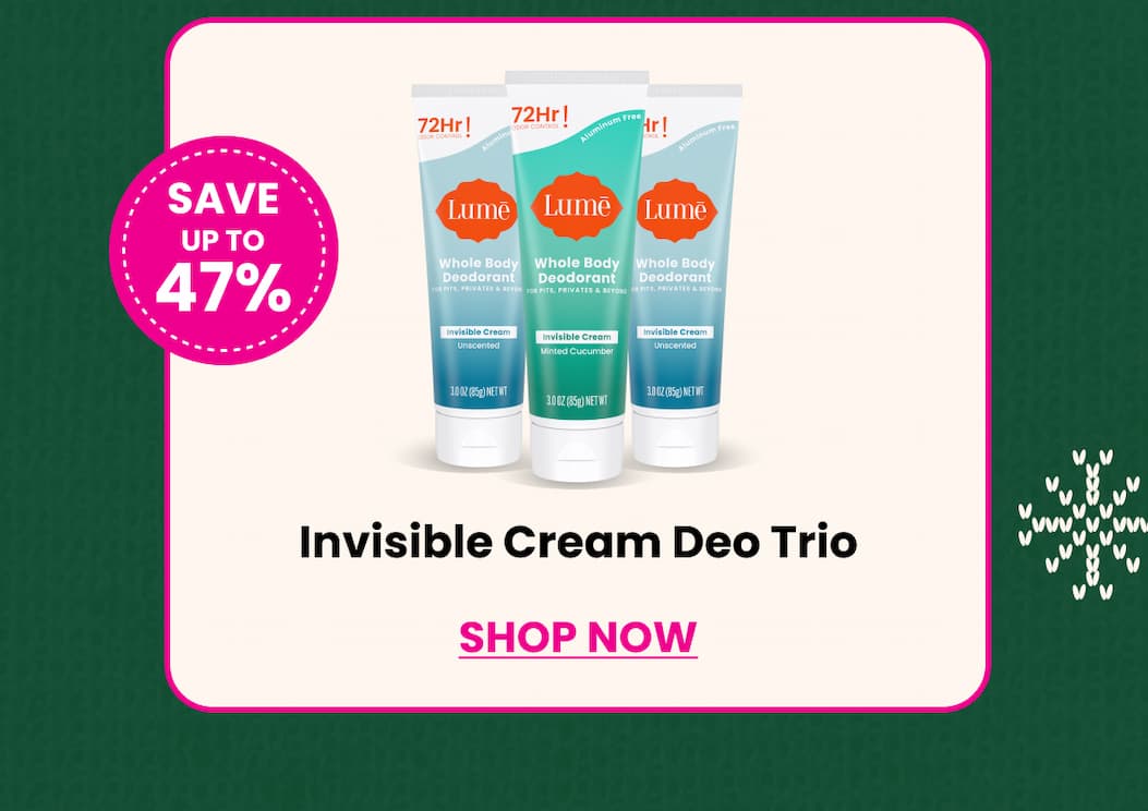 Invisible Cream Deo Trio | SAVE UP TO 47%