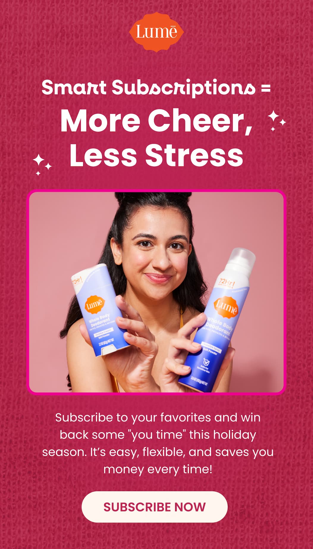 Smart Subscriptions = More Cheer, Less Stress