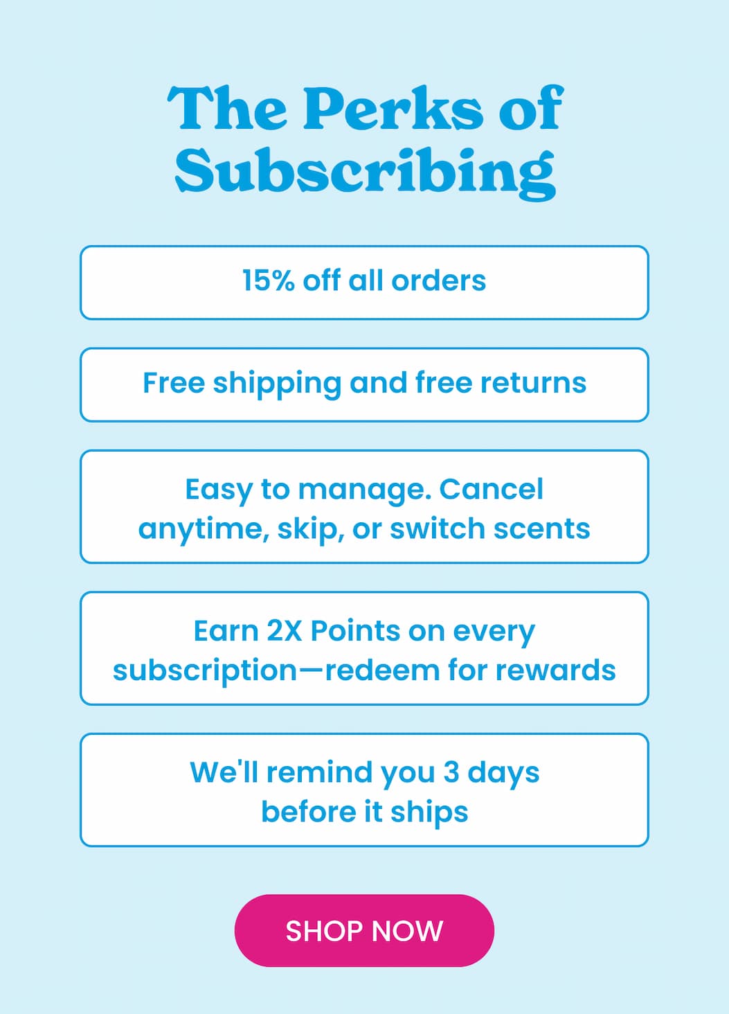 The Perks of Subscribing | Shop Glow Up Bar 3-Pack
